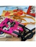 Large Capacity Super Soft Cat Patterned Knitted Cellphone Bag W Strap